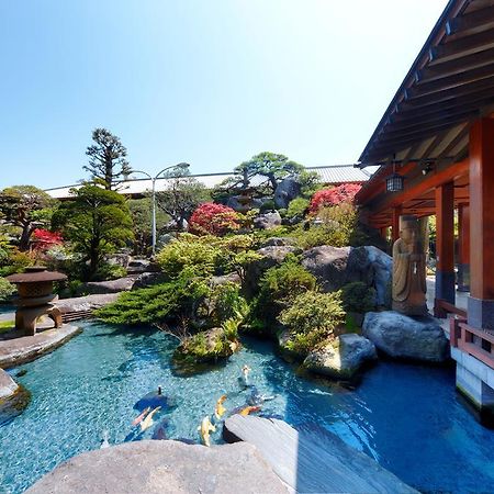 Beautiful Japanese Garden Kagetsu Hotel Fuefuki Buitenkant foto