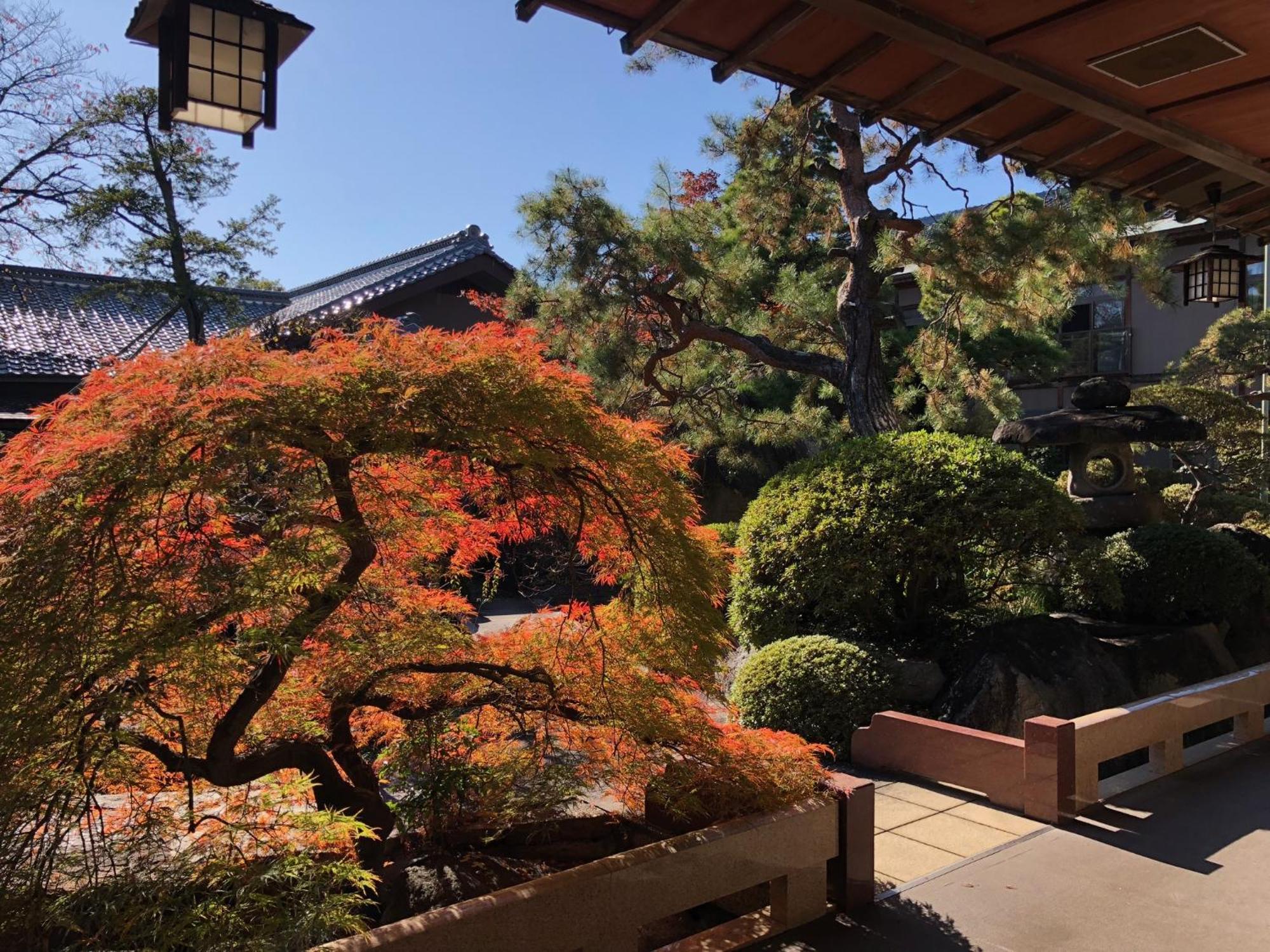 Beautiful Japanese Garden Kagetsu Hotel Fuefuki Buitenkant foto